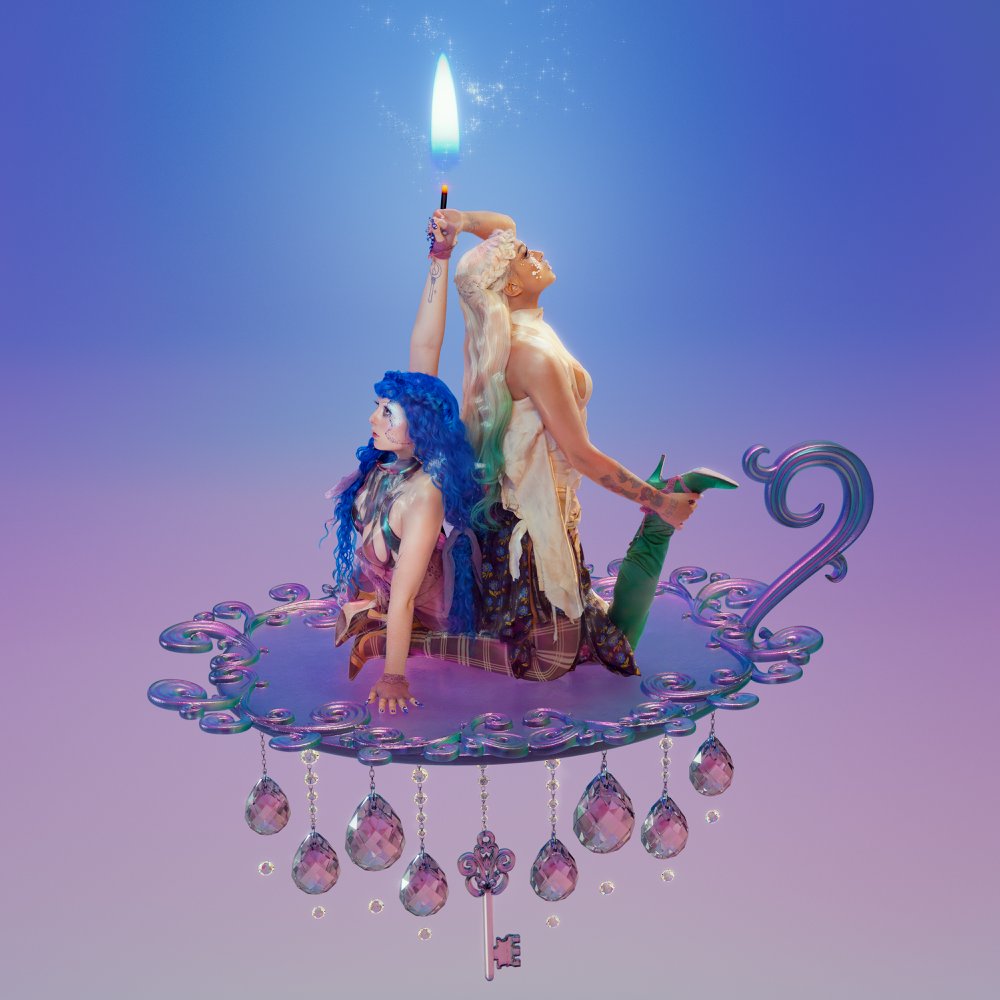 chartsfemalerap's tweet photo. .@ashnikko & #princessnokia's Slumber Party has surpassed 300 MILLION streams on Spotify. This is Ashnikko's 2nd and Nokia's 1st song to achieve this. https://t.co/WecBRtrKU2