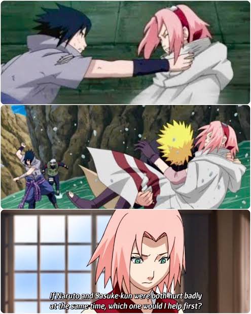 BarbarAnalyst's tweet photo. I often criticize Kishimoto but lets give credit where credit is due,

Sasuke is a true AznCel fantasy, 
Kishimoto wrote that well

Mogging the blue-eyed blonde-haired Naruto

w his dark eyes and hairs

Takes his crush Sakura, leaves her as single mom https://t.co/Bph26fOoBz