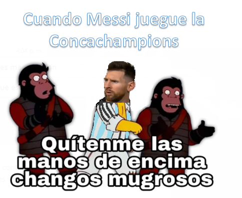 ivanka2801's tweet photo. ora no discriminen 

@TheChampions 
@Concacaf 
@Messismo10 https://t.co/EFZl5OqdBP