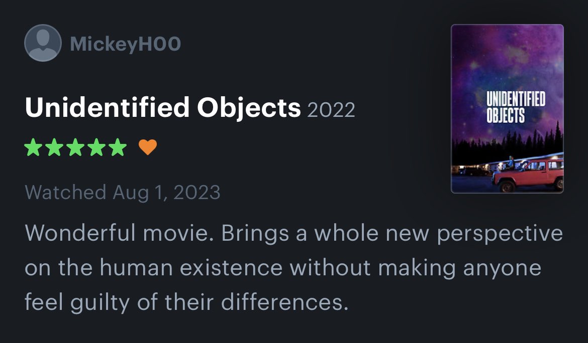 Unidentified Objects tweet media