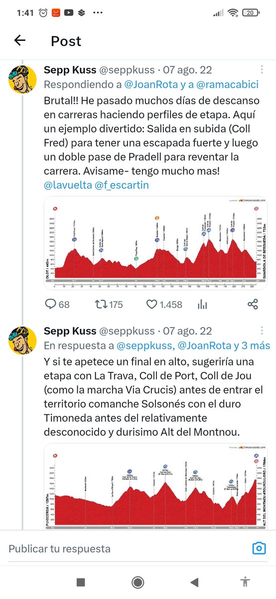 jescrihuela's tweet photo. Seep Kuss, un globero más😉😅

Cómo no te vamos a querer, si además recomiendas duras etapas a globeros Élite como tú😉😅 y además con recados a @lavuelta 

Qué grande @seppkuss ⬇️ https://t.co/5pknaFlv47