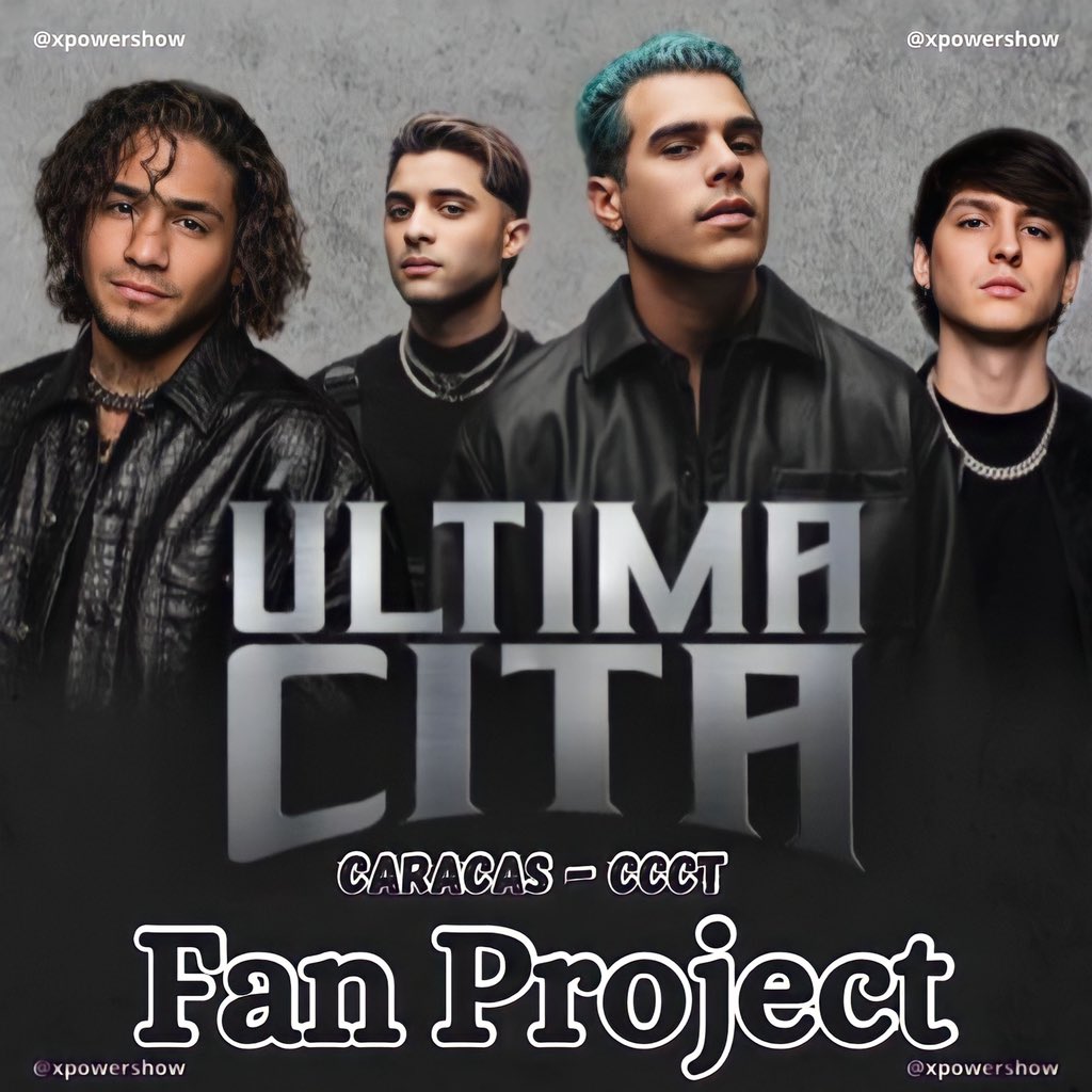 XPowerShowVE's tweet photo. Fan Projects Ultima Cita Tour “Caracas” 🇻🇪

Únete a nosotros el día del concierto y participa en este fan action 🔥

Los papelitos de colores los encontrarán en sus asientos y el sector de pie estaremos repartiendo en la fila para todos 🫶🏻

Es una dinámica totalmente gratuita 📌 https://t.co/MiTGT0XH73