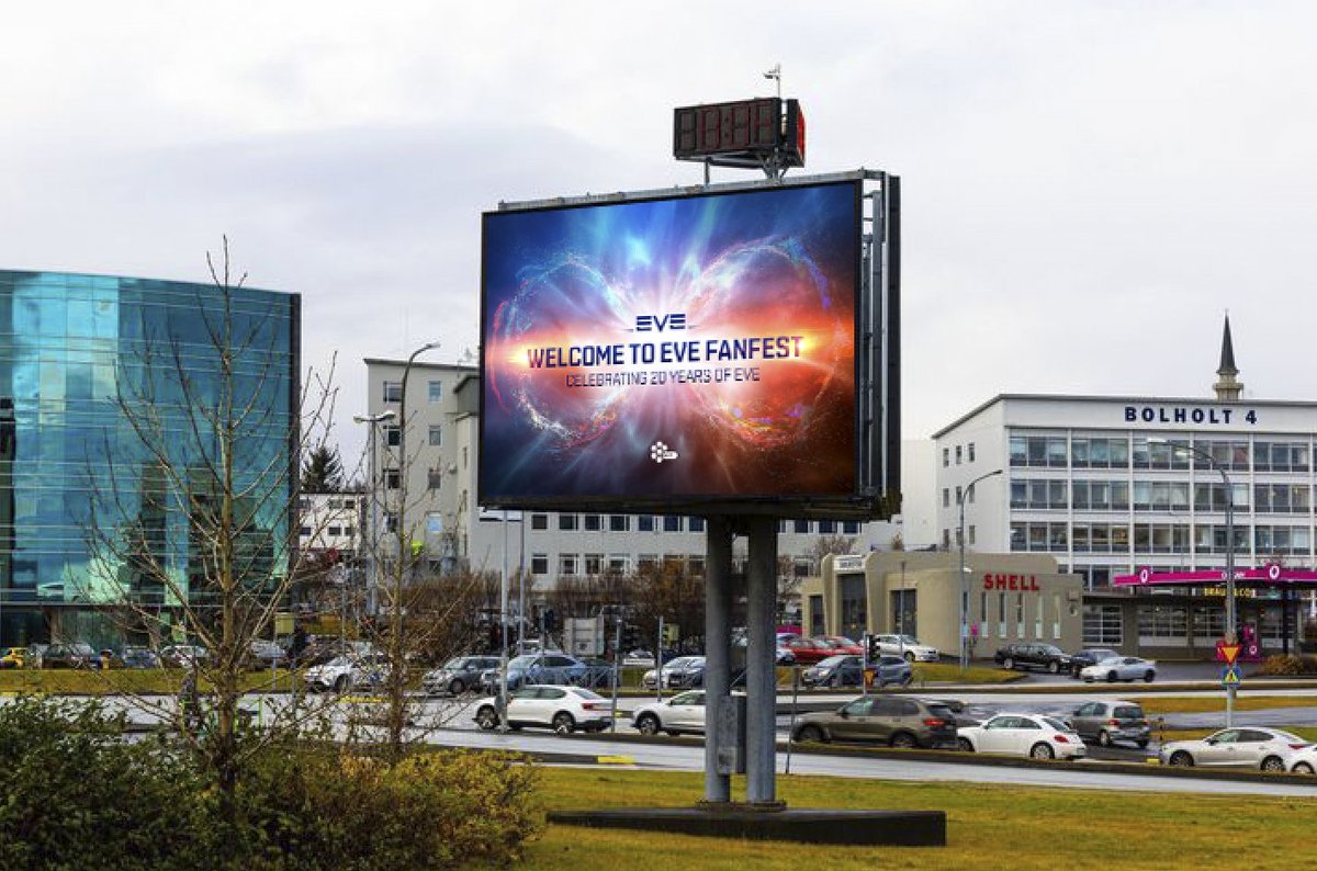 It's now less than a week until EVE Fanfest and we can't wait for the festivities to begin.

We're not the only ones excited to see you, the city of Reykjavik is super pumped as well!

Whether you're watching at home or here in Iceland, what are you looking forward to the most?