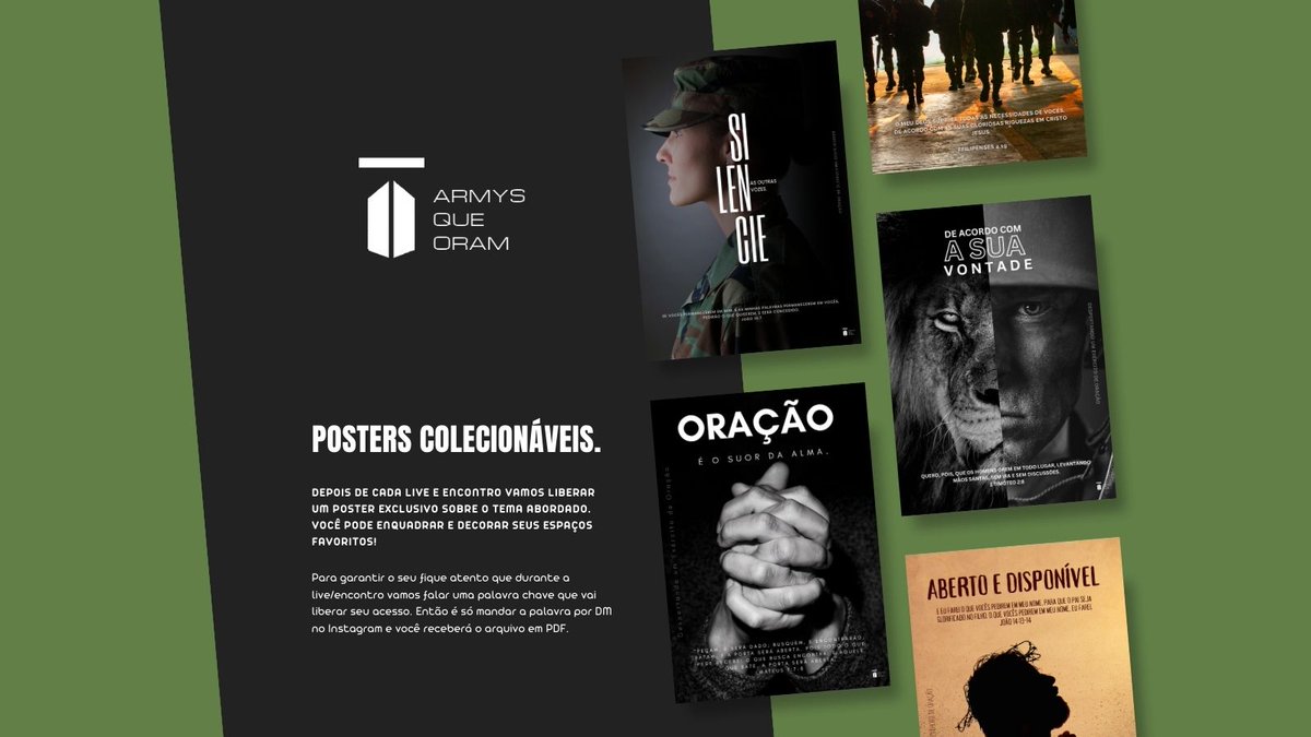 oram_que's tweet photo. 🟢 ATENÇÃO EXÉRCITO - CHAMADA OFICIAL PARA TREINAMENTO 🟢

》 Você foi convocado para participar do treinamento do Armys Que Oram que será baseado no livro DESPERTANDO UM EXÉRCITO DE ORAÇÃO do Guilherme Batista.

》O treinamento será aplicado em três esferas: https://t.co/0NfSfvHe9T