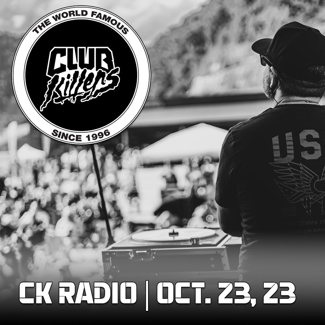 djnickscott's tweet photo. Shaking up America’s #1 DJ podcast on October 23rd! With over 5 Million downloads and counting, @clubkillers Radio can be found on MixCloud, MicCloud Select and all broadcast partners. We are going ALL IN on this set! #dj #clubkillers #clubkillersradio https://t.co/lP1GqBkdY5