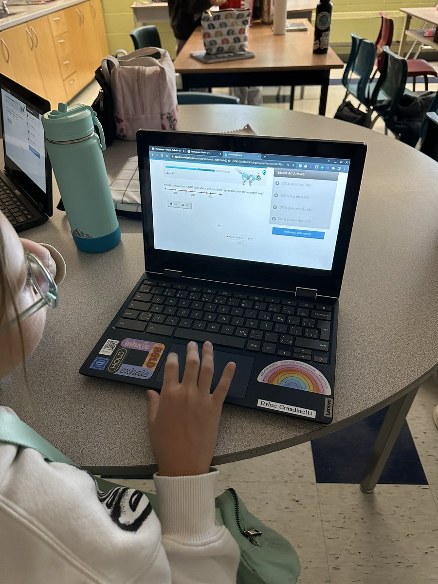 Karena Thompson (@mrsthompsoncrew) on Twitter photo Today we tried out <a href="/knowledgehook/">Knowledgehook</a> for some math practice, and loved every bit of it😍😀#ocsbMath Today we tried out <a href="/knowledgehook/">Knowledgehook</a> for some math practice, and loved every bit of it😍😀#ocsbMath