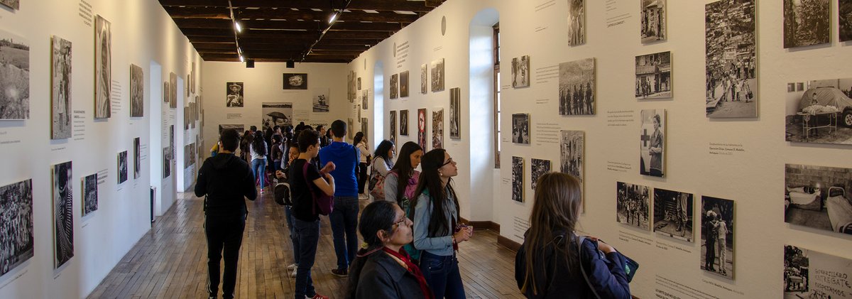 LeóndeGreiff-MuseodeArte-ClaustrodeSanAgustín UNAL tweet media
