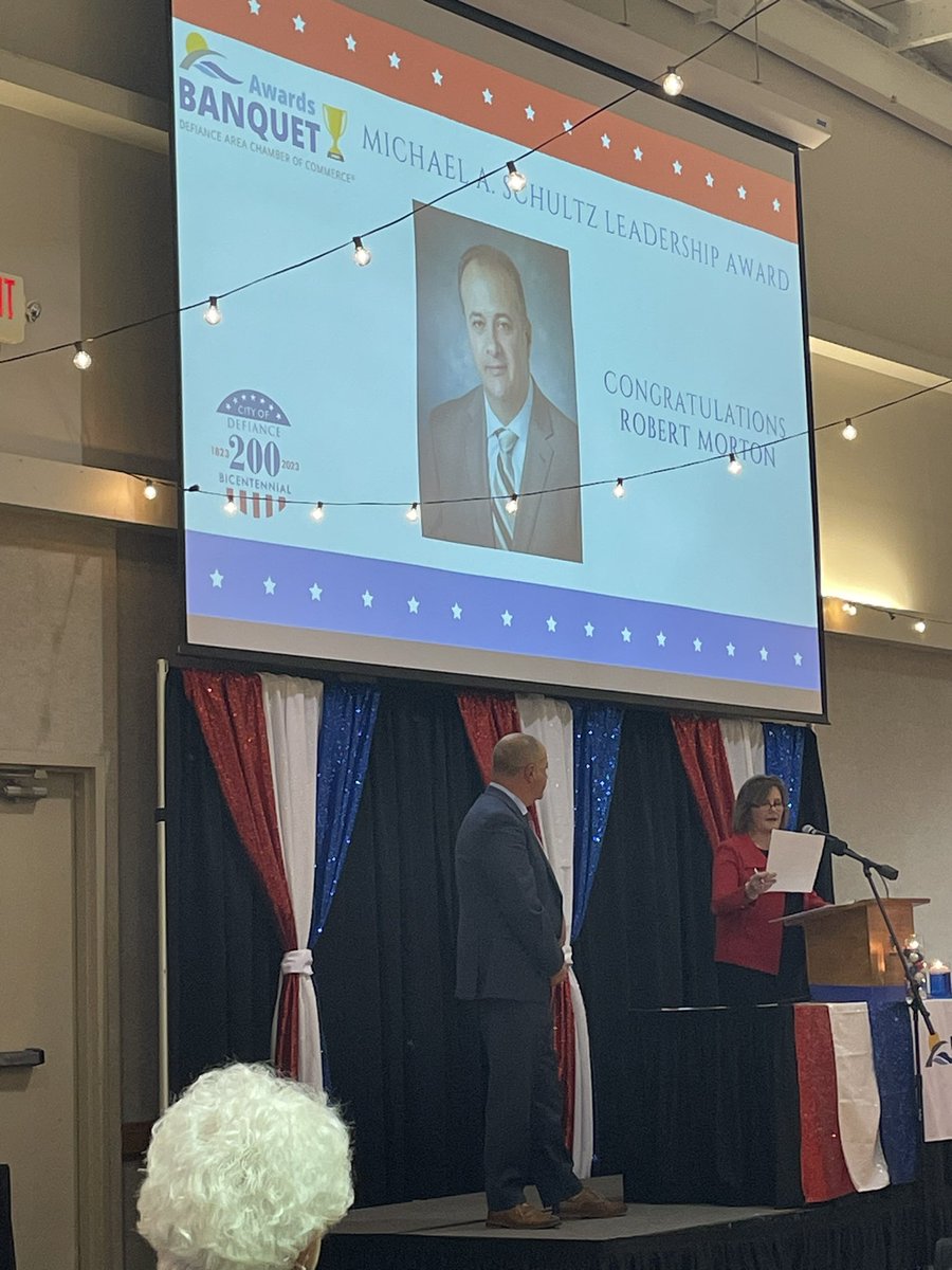 DefianceHS's tweet image. Congratulations to our fearless leader, Mr. Morton. We are blessed to call him a Bulldog!  

One school.  One family.  One community. 

@BulldogsBoss