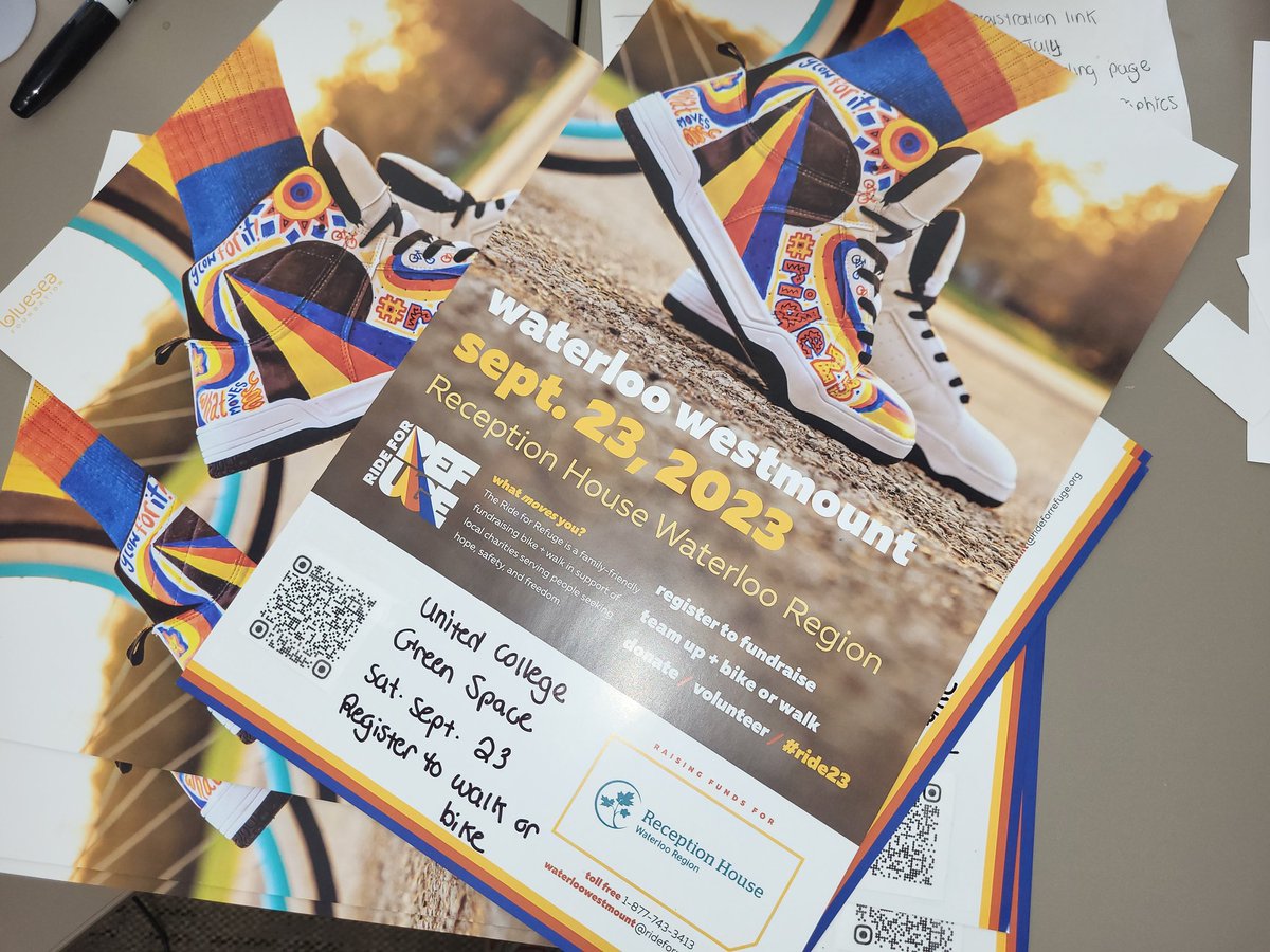 Any walkers and bikers out there?  Register for the annual Ride for Refuge in support of <a href="/Reception_House/">Reception House Waterloo Region</a> (this year in partnership with @UnitedCollegeUW) and their amazing work supporting refugees in Waterloo Region.    

Register at:  rideforrefuge.org/location/water…

#uwaterloo #ride23