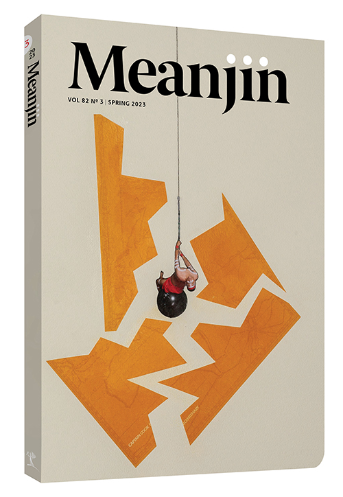 *** OUT TODAY *** Devoted to the work of Aboriginal and Torres Straight Islander writers and artists, @Meanjin 82.3 Spring 2023 is guest-edited by @FlyinGenie1 and @bridgetblo: meanjin.com.au/editions/