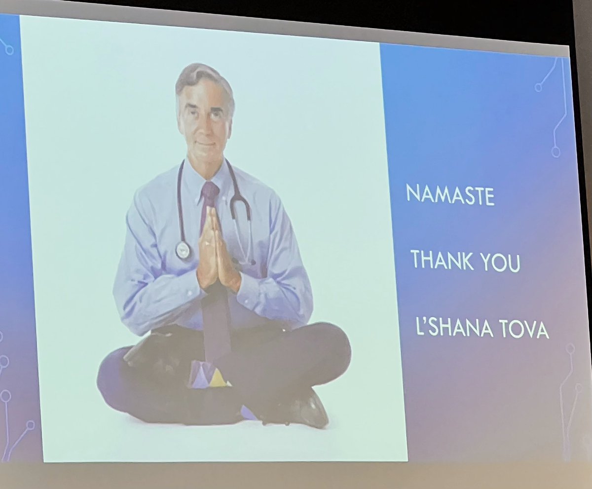 Superb Opening keynote speaker, Dr Donald Abrams, sharing his journey and wisdom  #integrativeoncology  #sio2023
 Love his closing slide. An inspiration