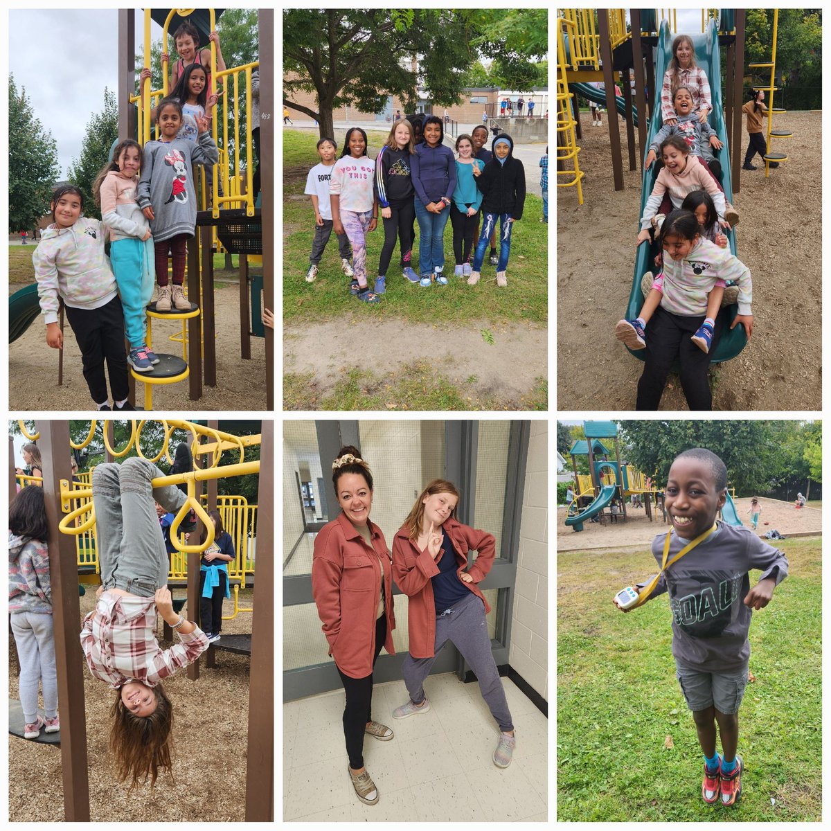 We are SO pumped to be back at #school! #Recess is the best! #ocsbCommunity <a href="/John23OCSB/">St. John XXIII School</a>