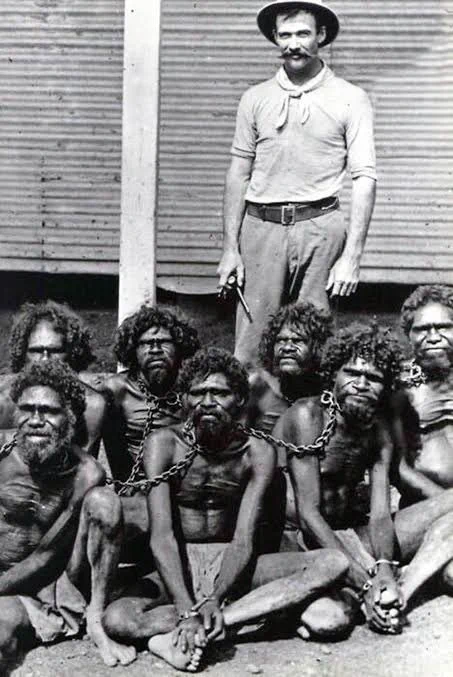 JJKALE2's tweet photo. What did Jacinta Price think these chains were for - personal protective equipment? https://t.co/4waIuHwuEz