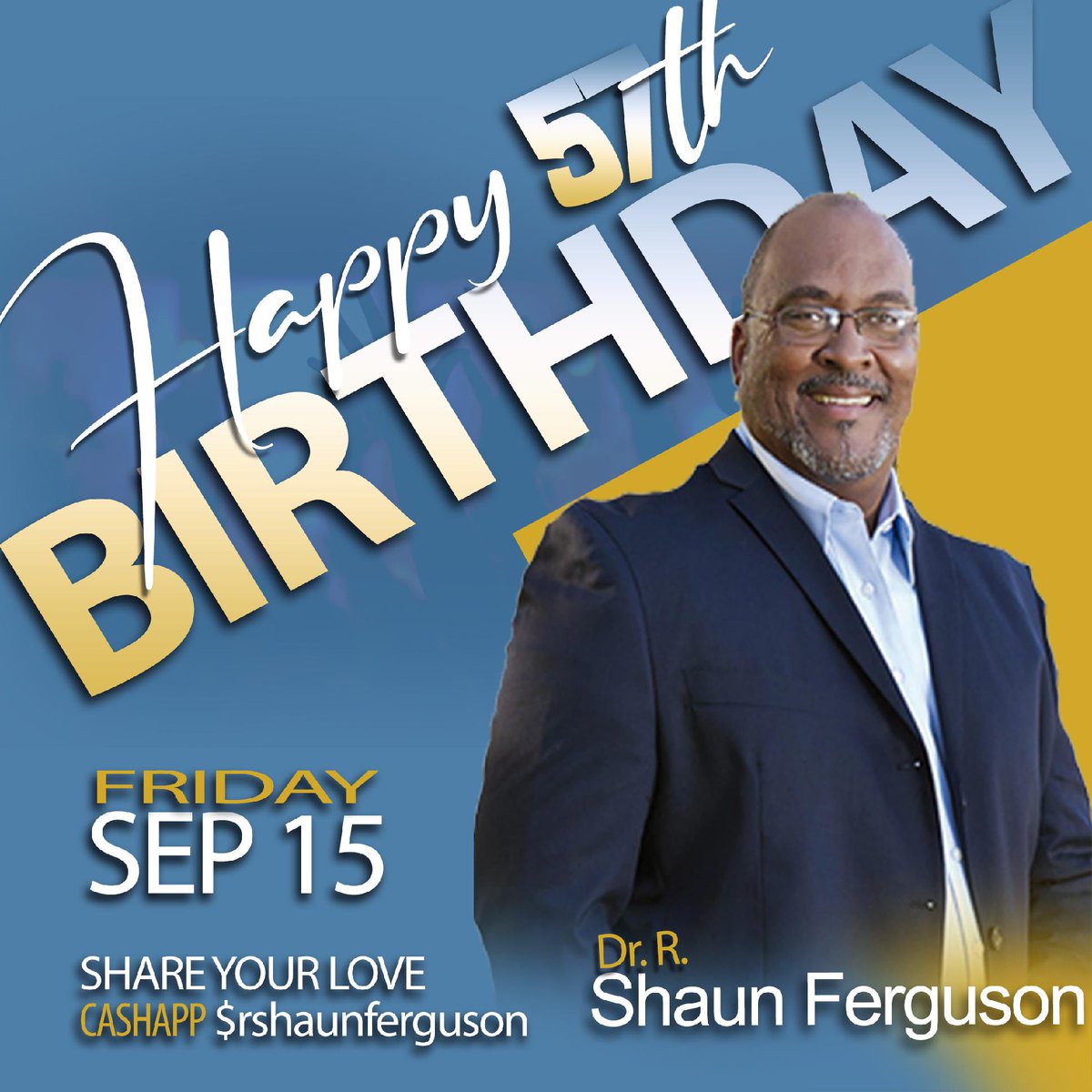 FaithTempleCC's tweet photo. Let’s celebrate our Man of God, Dr R Shaun Ferguson, by wishing him a Happy Birthday! We are truly blessed to have Dr Ferguson as a part of our lives as he has been a Spiritual Father, Counselor, Leader, Motivator, and the list goes on! WE LOVE YOU! https://t.co/Cro6YQlq3M