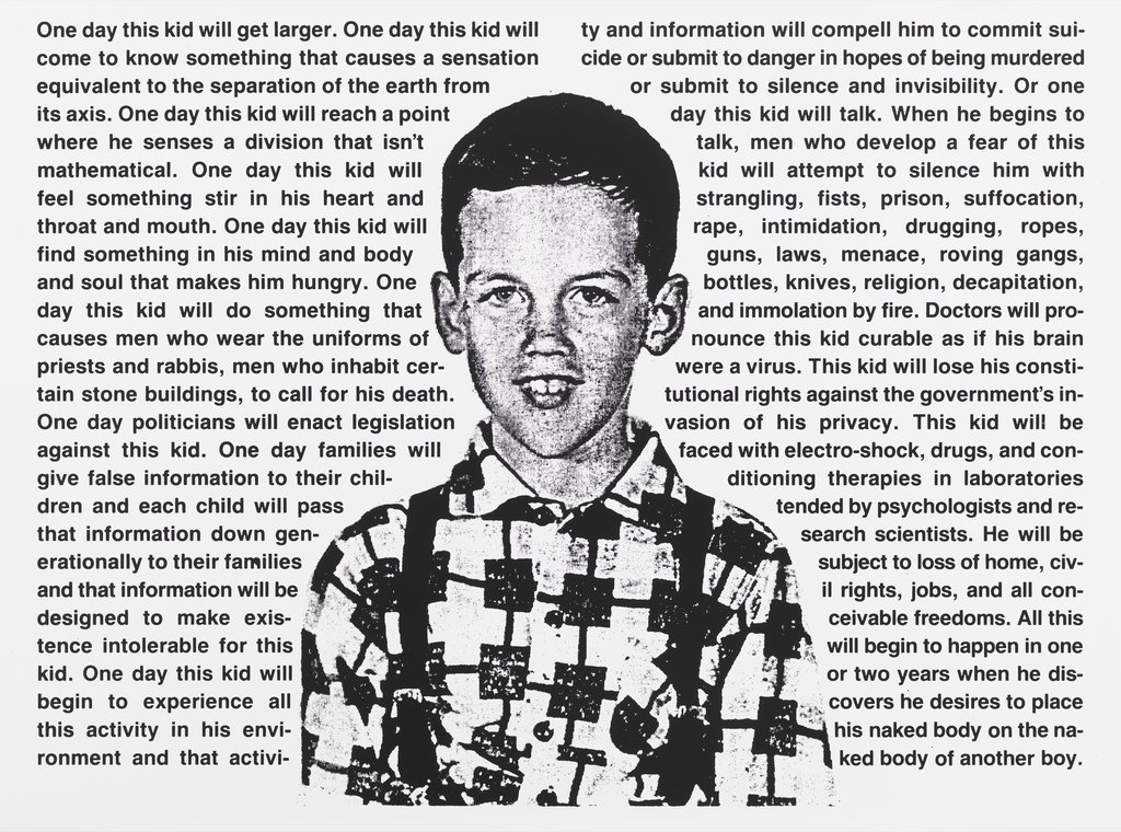 It's certainly not too late in the day to point out that artist David Wojnarowicz was born #OnThisDay in 1954, and I for one want to celebrate his remarkable, visionary body of work