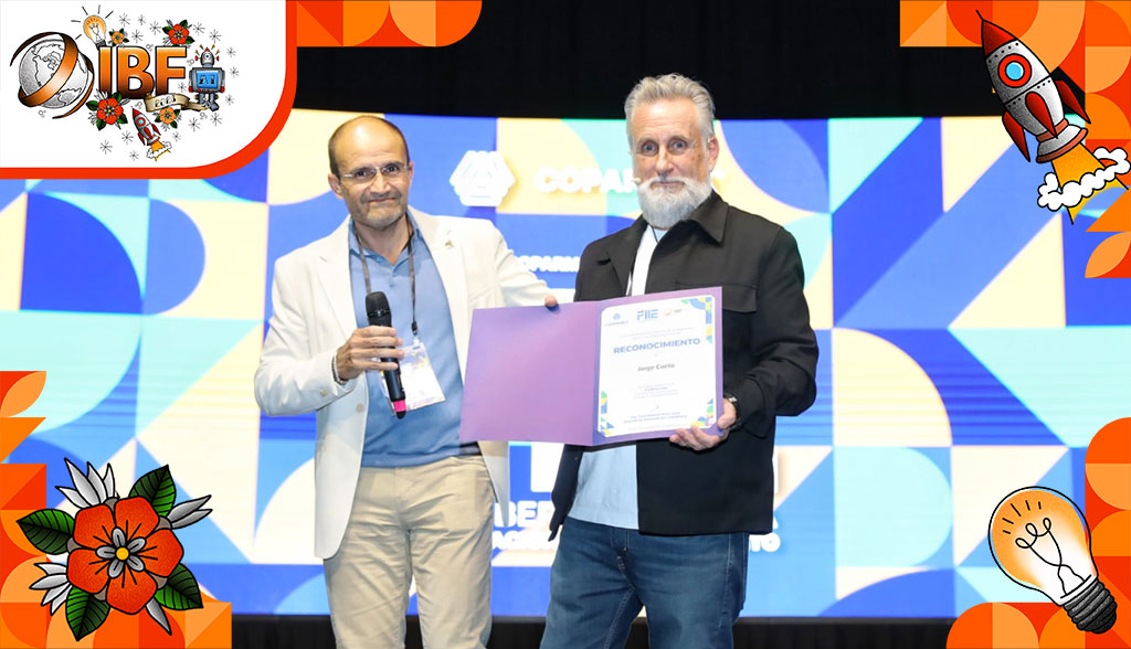 Coparmex's tweet photo. 🔵 Jorge Cueto presentó en nuestro #IBF2023 @PrisonArt_, una nueva esperanza de vida y reinserción social para que a través del arte reducir los índices de violencia y delincuencia e impactar positivamente en la sociedad con un programa de tres pasos: capacitación, rehabilitación y oferta laboral. 💼 #FIIE2023