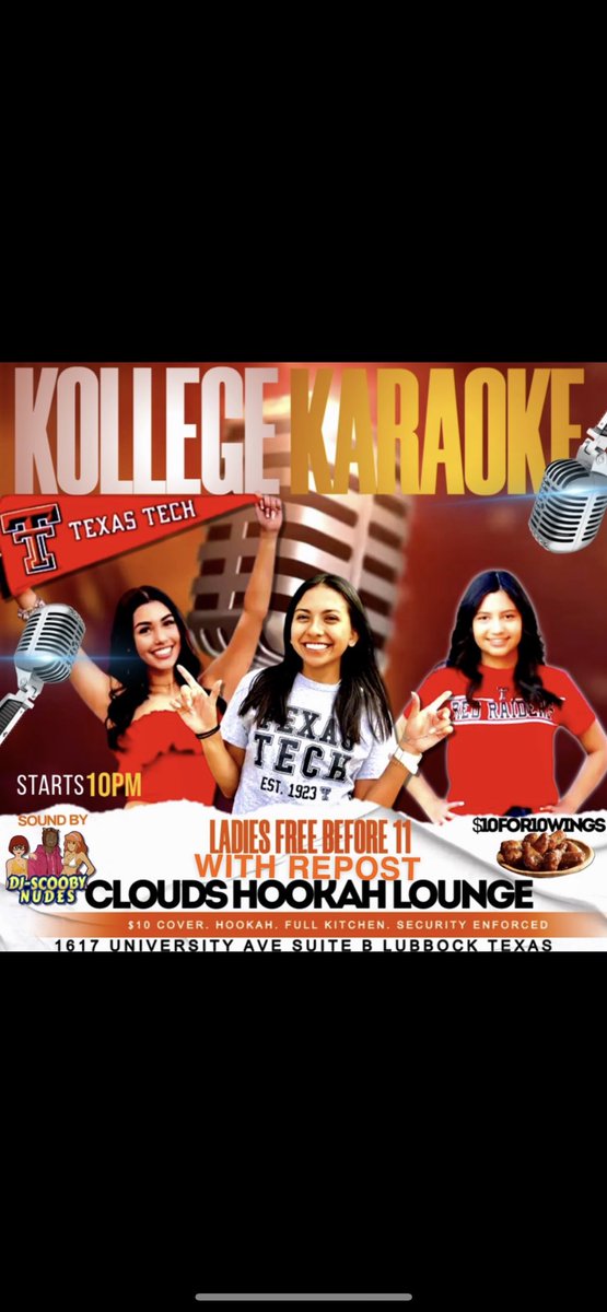 DJ_SCOOBYNUDES's tweet photo. YKTV @ CLOUD HOOKAH LOUNGE TONIGHT❗️ https://t.co/Mw1k3Mlzp4