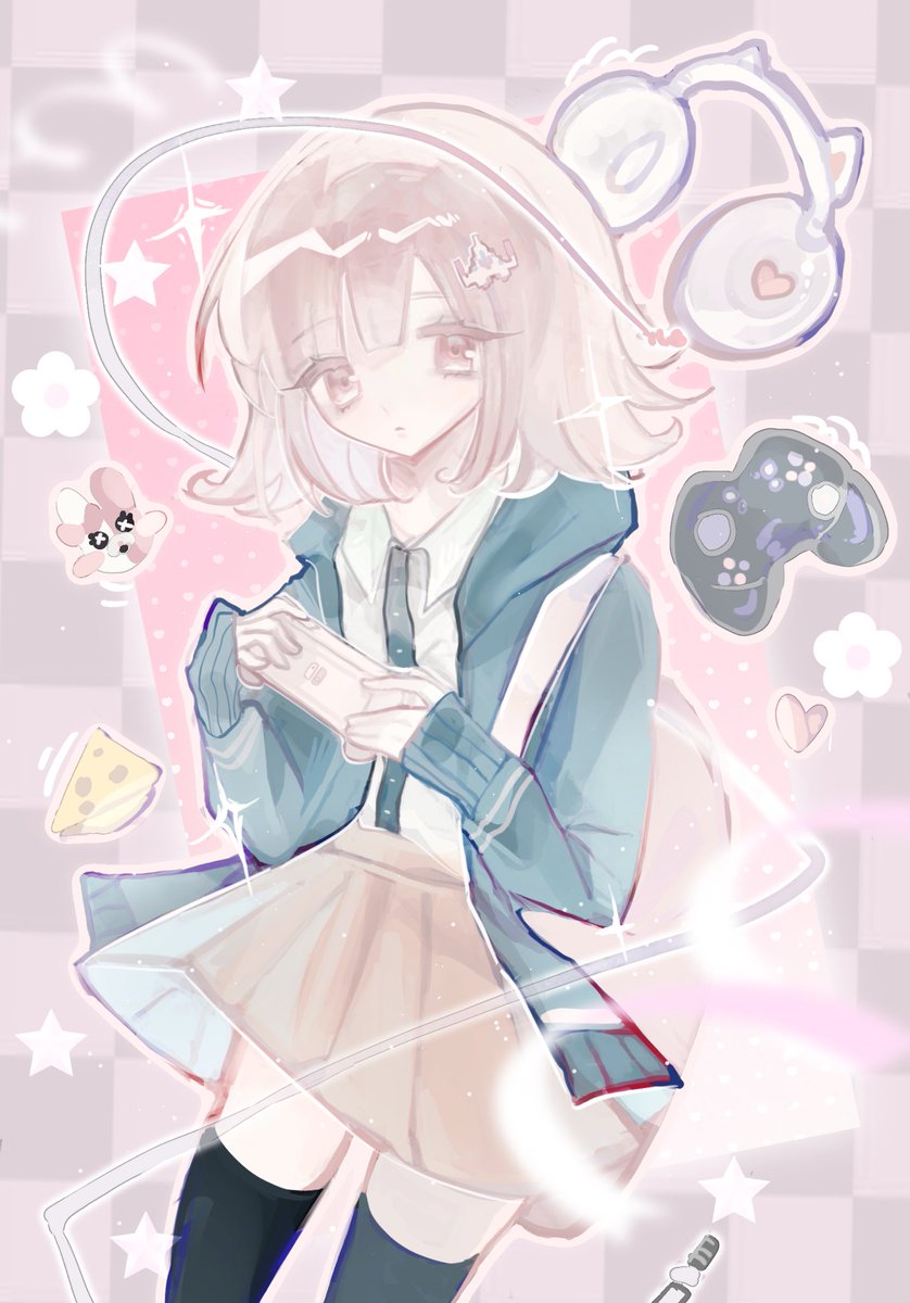 #danganronpa #nanami #NanamiChiaKi #Chiakinanami #chiaki #drawing #fanart #digitalart #art #cuteart #七海千秋