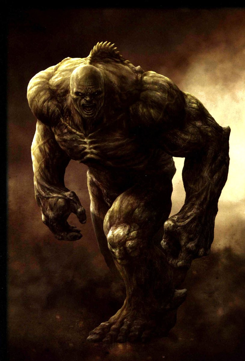 Incredible Hulk 2008 Concept Art