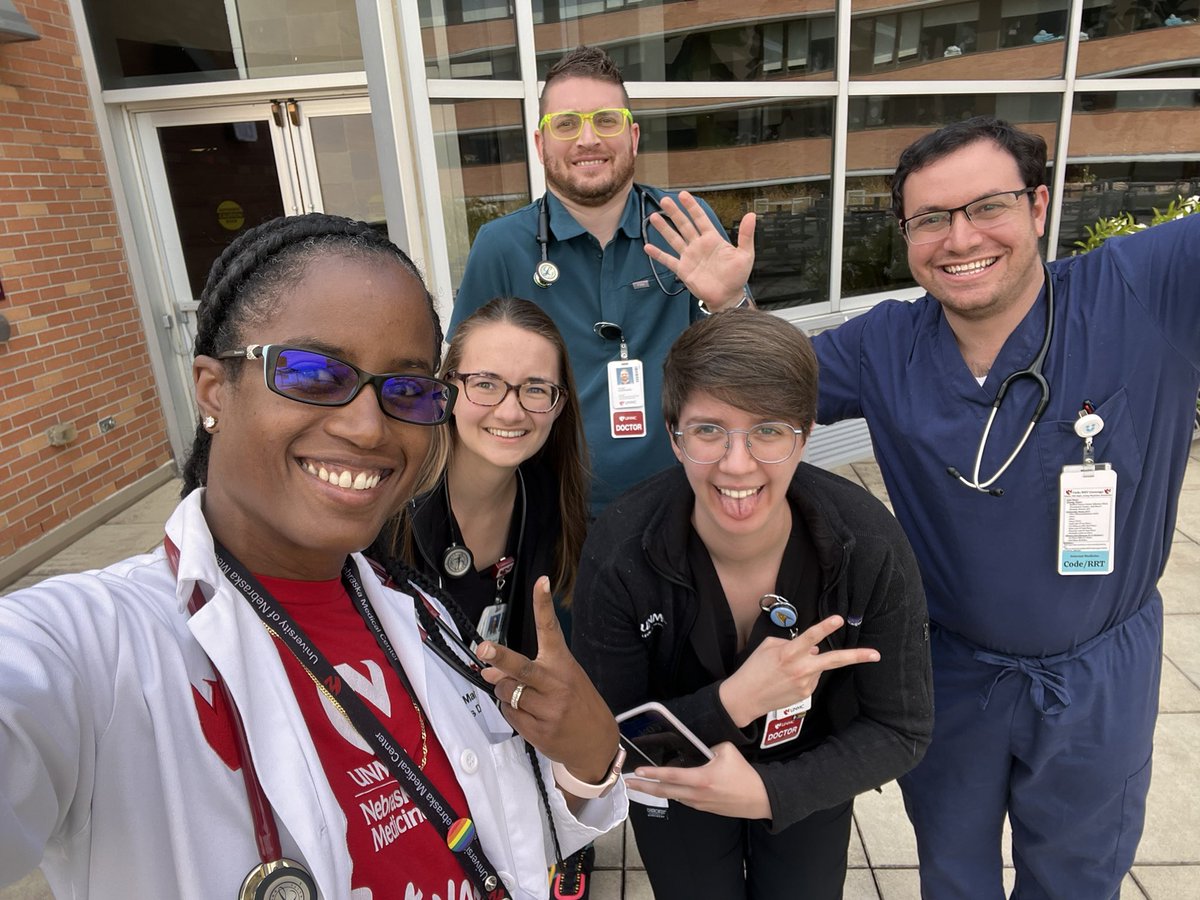 DrJRMarcelin's tweet photo. Coming off a busy week of #GenID service with amazing @UNMCIMResidency residents and @UNMC_ID fellows. Still smiling and that’s the most important thing! 🙌🏾 https://t.co/T6dp5kWqw7