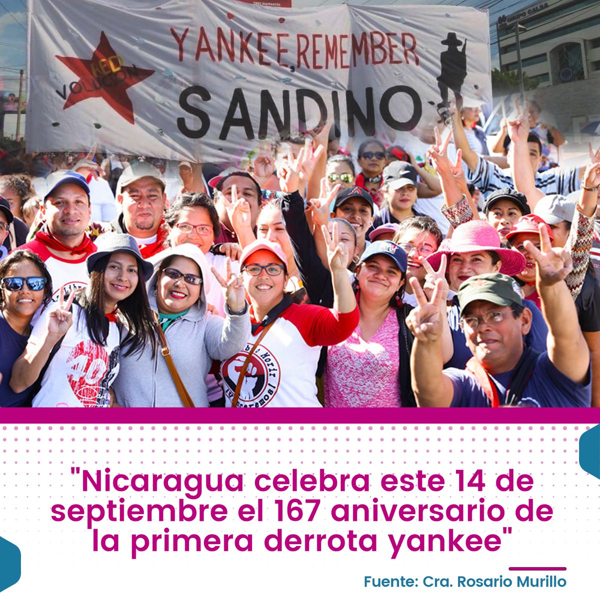 Que celebramos hoy 14 de septiembre 🤔 167 aniversario de la primer derrota yankee 💪❤️🖤🥳🥳🥳 🎵🎶 ay se va a jodeerr 🎶🎵🥳🥳 el yankee se va a joder 🎵🎶 #PatriaBenditayLibre #PLOMO19 @mijamart88 @FelipeC55155489 @go91fenix