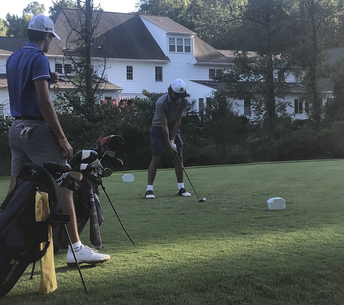 CoachTroyBigSix's tweet image. Culpeper’s Matthew Amos wins his 5th individual medal of the season with a 37 and the team defeats Chancellor in the tri-match, but comes up short against Courtland. @FLS_sports @CSEPreps