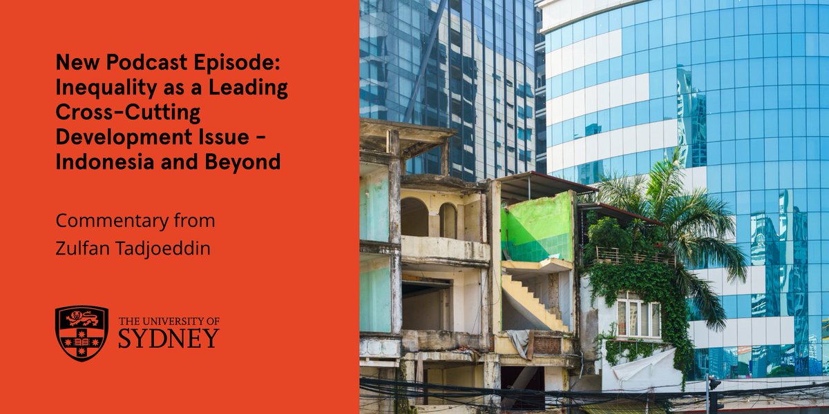seacsydney's tweet image. 📢 New Podcast ep has dropped: 
Inequality as a Leading Cross-Cutting Development Issue - Indonesia and Beyond
With host @sea_greeny as always! 👇

#Indonesia #EconomicAndSocialDevelopment #NewBooksNetwork #SSEAC #SouthEastAsia #SSEACStories #SydneyUni 

bit.ly/SSEAC-stories-…