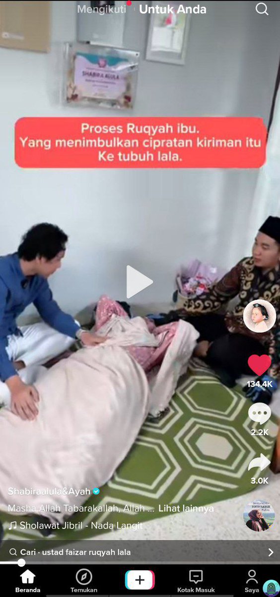 💚 Cw // Tiktok

Kalian tau Lala anak kecil yg pinter itu ga? Kasian banget dia di guna-guna sampe sering sakit-sakitan 😥