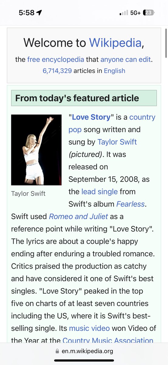 QuickCharisma's tweet photo. Wikipedia is recognizing our queen today https://t.co/pA0S1nwgZy