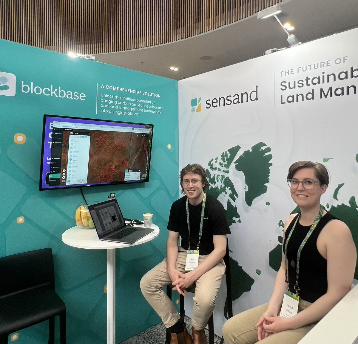 Day 2 of <a href="/CarbonMarketIns/">Carbon Market Institute</a> #AERSummit is underway!

Make sure to pop in to our booth for a chance to Demo the Blockbase &amp; Mintly platforms powered by Sensand, and to say hi to the team! 👋