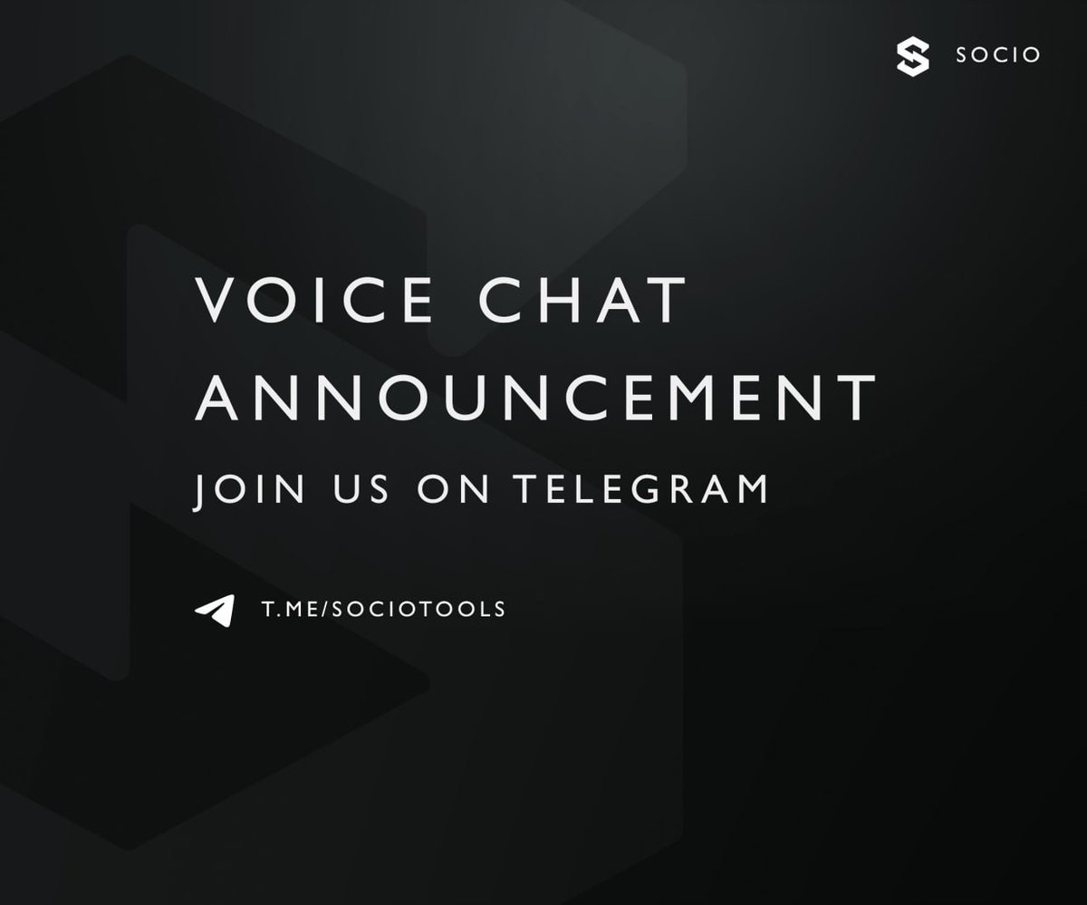 Socio | Your All-In-One Service Shop on Telegram! tweet media