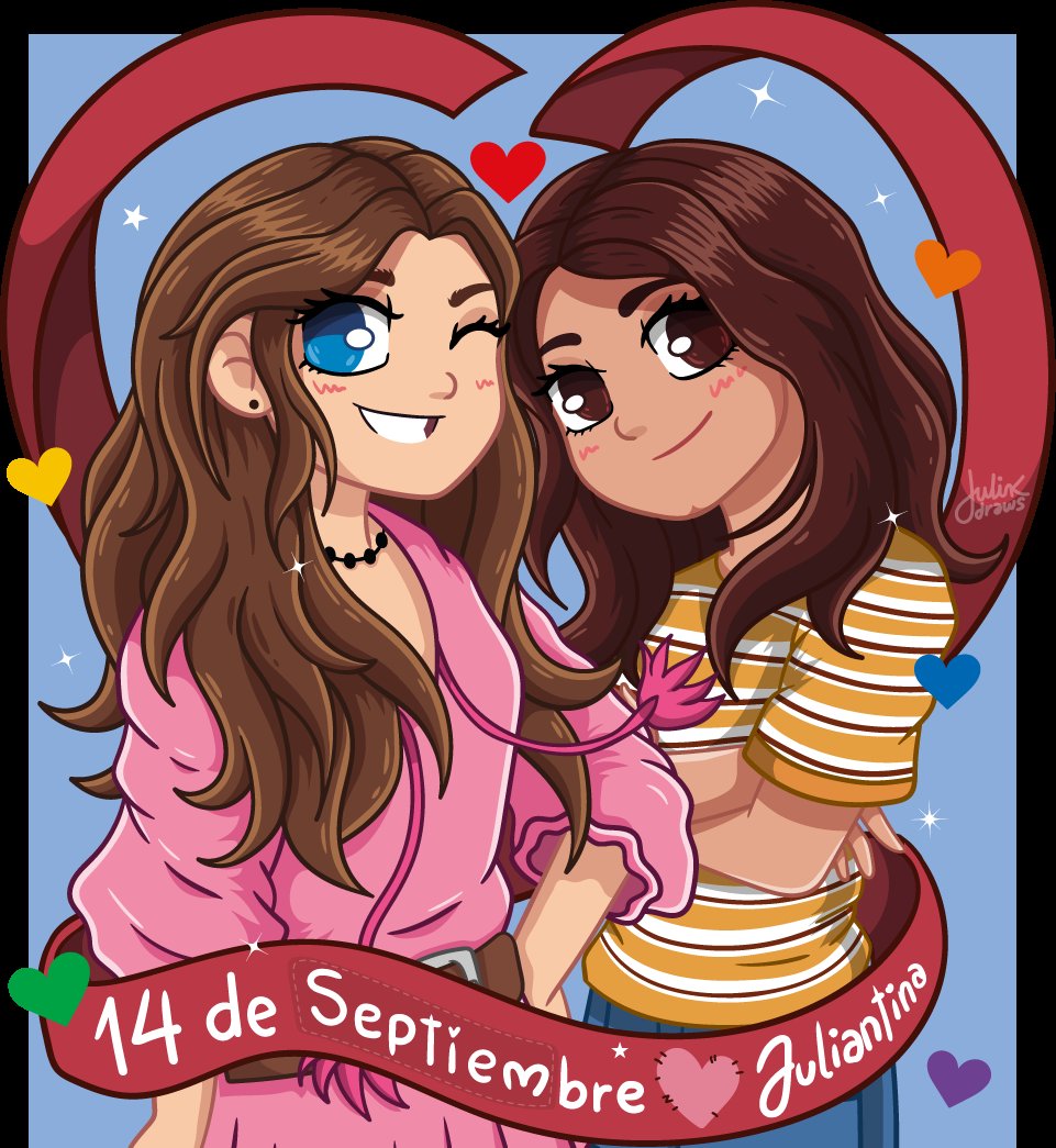 5 años y un #14deSeptiembre más sin soltarnos la mano, caminando junto a <a href="/macabeso/">Macabeso 🍰</a> y <a href="/barbara_lopez21/">Barbara Lopez</a>, celebrando que #Juliantina es más que un ship, es familia, amor y amistad. ❤️

SAN VALENTÍN JULIANTINA