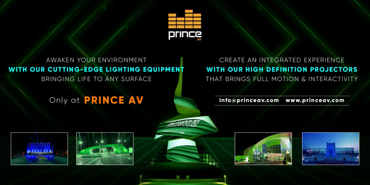 Unlocking Moments of Wonder with PrinceAV's Enchanting Projections ✨ 
Dive into a captivating world where art meets technology. 
Stay tuned for our mesmerizing creation. 

#PrinceAV #venue #projector #projectionscreen #avequipment #event  #ksanationalday #saudiarabia #ksa #Saudi
