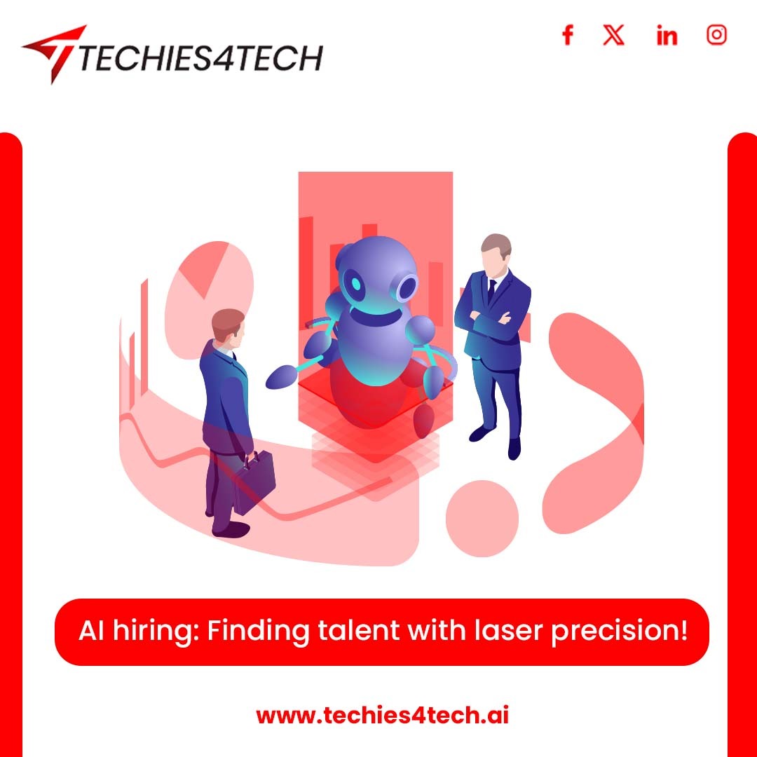 techies4techai's tweet image. Join us for a deep dive into &quot;AI Hiring: Finding Talent with Laser Precision&quot; and discover how our cutting-edge platform leverages artificial intelligence to match you with top-notch AI professionals.

For more details Visit our website 🔗 techies4tech.ai

#Techies4TechAI