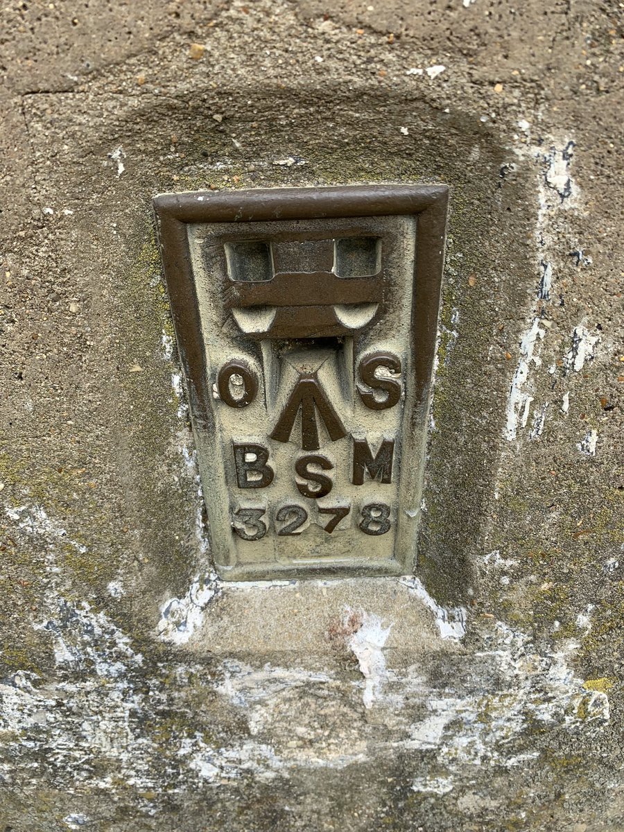 Geocaching mission accomplished in Leigh, Surrey! 🗺️ Unearthed this hidden trig point while chasing coordinates.📍