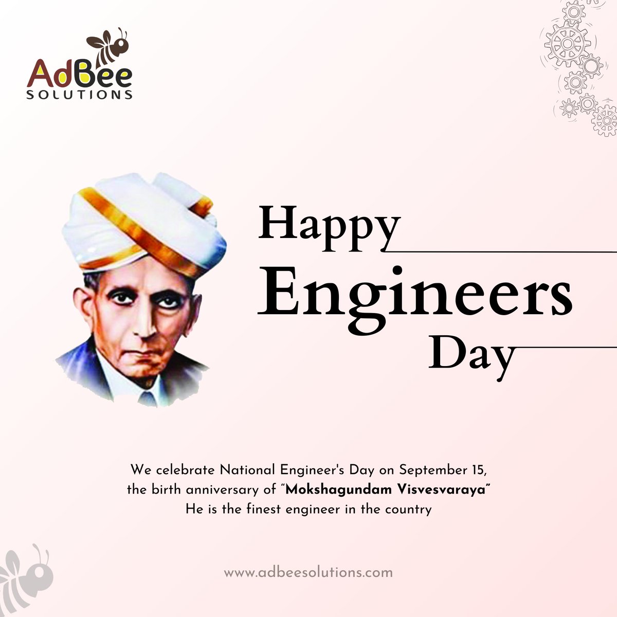 AdbeeSolutions's tweet image. Happy Engineers Day! 🛠️ Let&apos;s celebrate the brilliant minds shaping the world with innovation, creativity, and technology.
Need an innovative digital marketing solution to your business?
Call:+91 78450 08187
#adbeesolutions #marketingtips #digitalmarketing #digitalmarketingagency