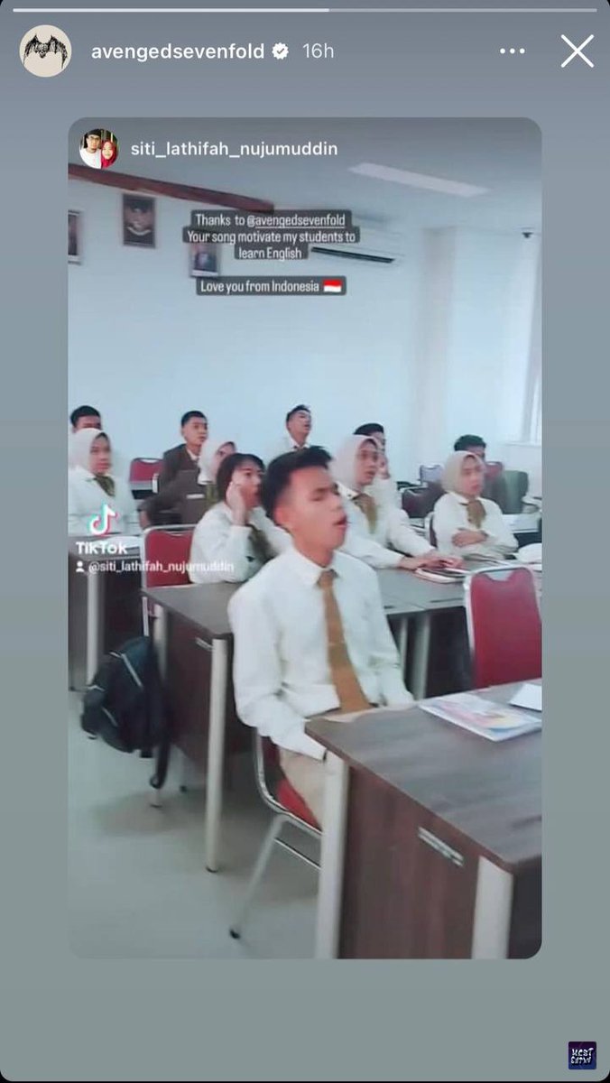 🕊️ ngakak banget ini di repost avenged sevenfold 😂😂