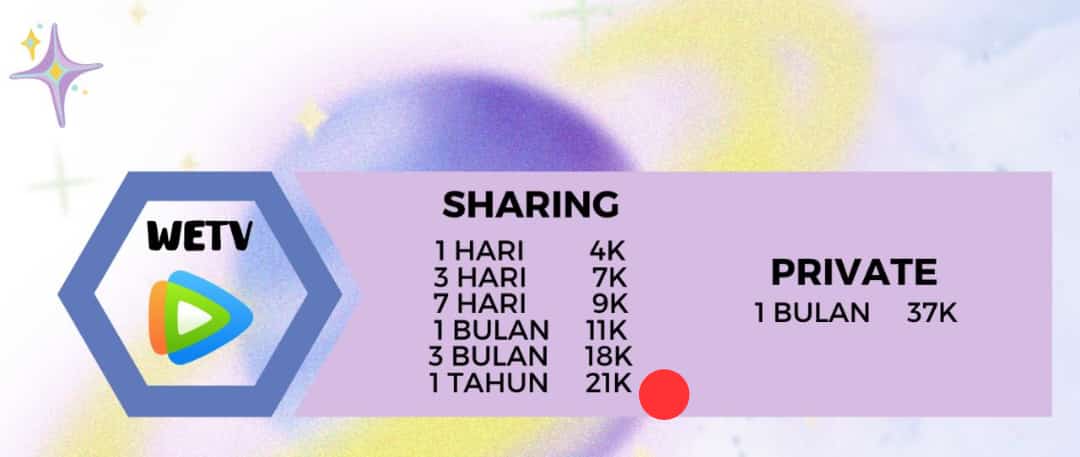 rethaa_ajeh's tweet photo. Jual Akun sharing wetv 1thn
18k🙌🏻
https://t.co/D2x1BtSmMu
 #zonaba https://t.co/2eUjr2PLsX