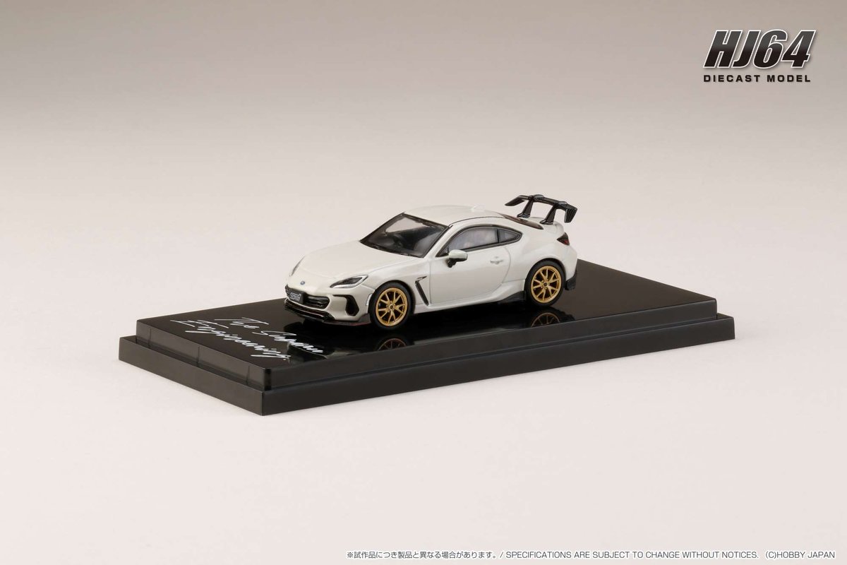 HJ_Minicar's tweet photo. 1/64 SUBARU BRZ STI PERFORMANCE
■2-Colors
■発売予定: 2023年12月以降
■お取扱店・海外代理店情報
https://t.co/ha1mbpxOW6
#ホビージャパン #HobbyJAPAN #HJ64 #minicar #ミニカー #64scale #SUBARU #BRZ #10thAnniversary #GR86 #スバル #スバリスト https://t.co/kYWZmZkDmH