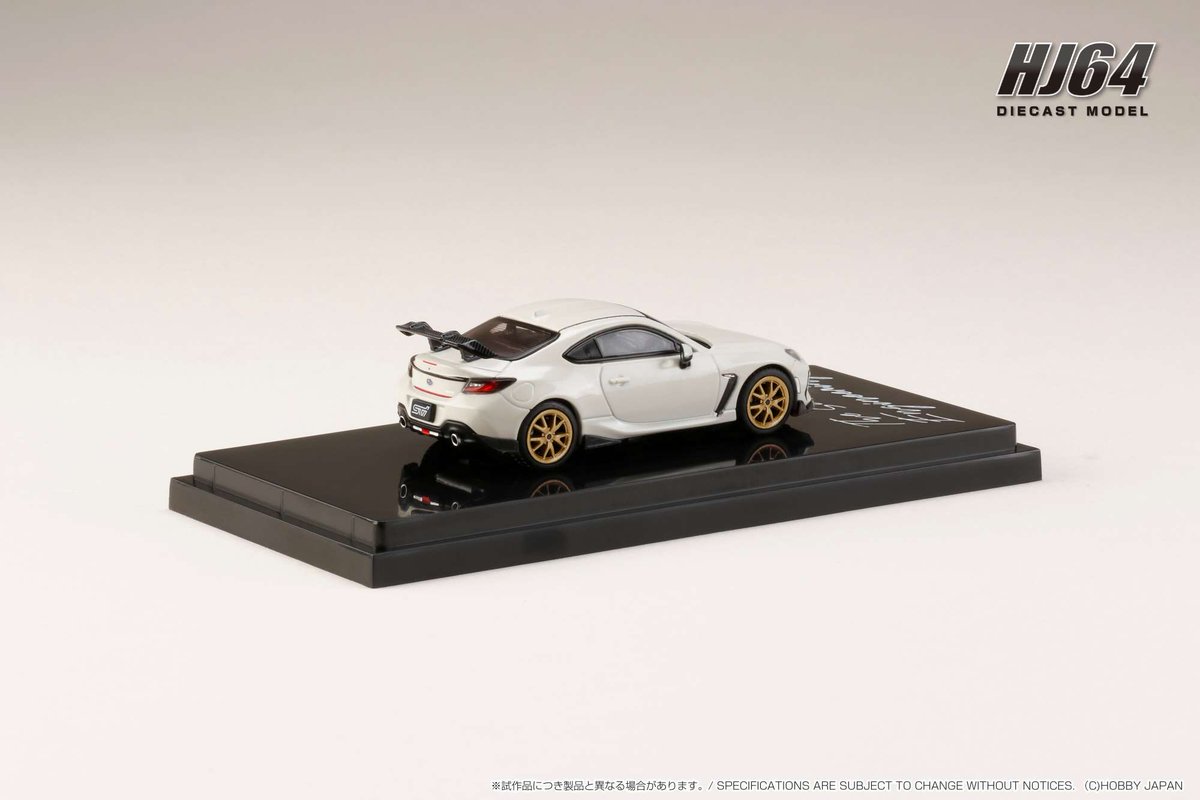 HJ_Minicar's tweet photo. 1/64 SUBARU BRZ STI PERFORMANCE
■2-Colors
■発売予定: 2023年12月以降
■お取扱店・海外代理店情報
https://t.co/ha1mbpxOW6
#ホビージャパン #HobbyJAPAN #HJ64 #minicar #ミニカー #64scale #SUBARU #BRZ #10thAnniversary #GR86 #スバル #スバリスト https://t.co/kYWZmZkDmH