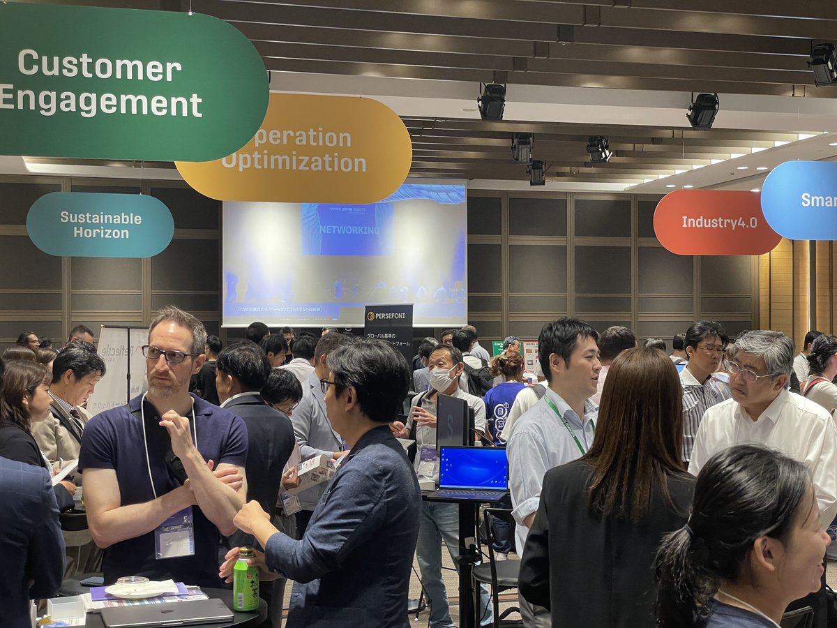 plugandplayjp's tweet photo. Japan Summit Day2！

Startup Boothでは、Networkingやスタートアップのプロダクトデモの展示が行われています！

#JapanSummit #Day2 https://t.co/pv5yrOp6f0
