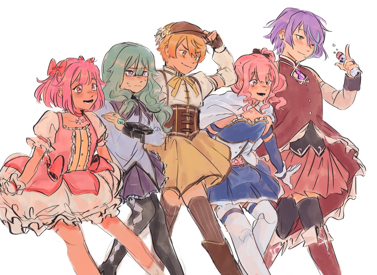 holy quintet looks kind of different