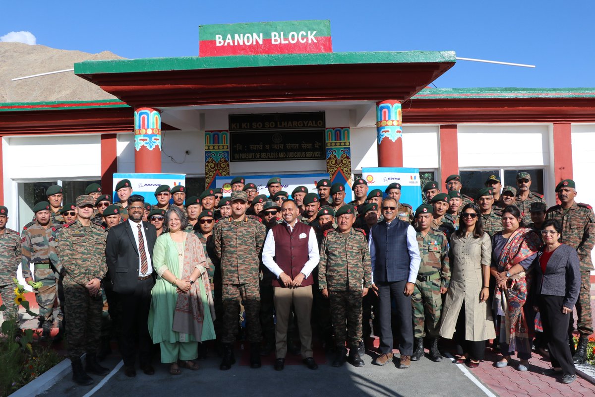 AWPOplacement's tweet photo. AWPO in partnership with @Boeing_In has launched a skilling initiative for retiring personnel at #LSRC in #Leh under the Veterans Skilling Program implemented by @LLF_IN
@adgpi @SalilAnilGupte @yagnambhat https://t.co/BieDBBJo4v