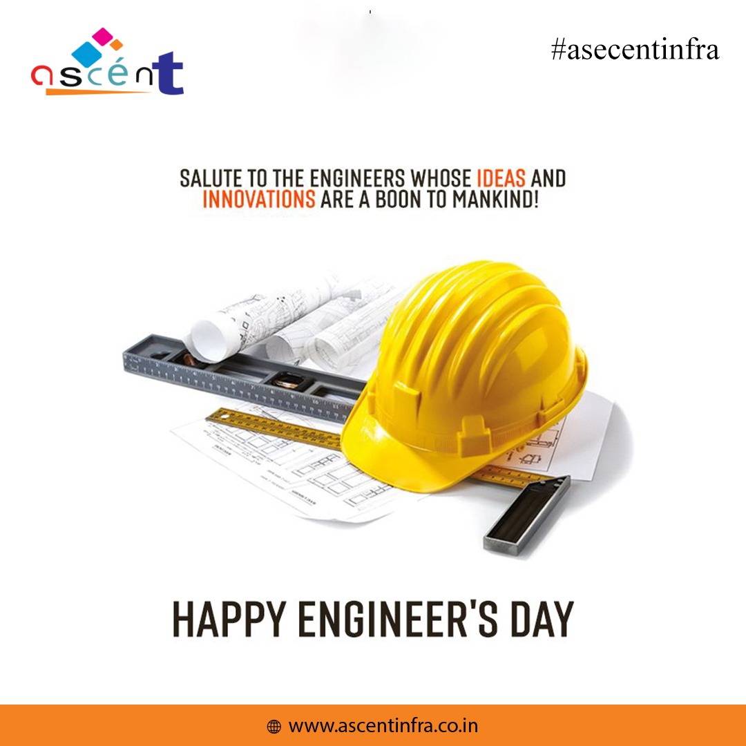 ascentinfrapvt's tweet image. National Engineers Day - a day to appreciate the minds that engineer progress and shape the future. Hats off to all engineers! 

#EngineersDay #CreatingTomorrow #EngineeringChange #Engineersday2023 #RealEstate #Gurgaon #ChannelPartner #RealEstateAgent #AscentInfra