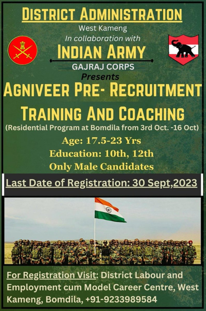 Take Advantage of Agniveer's Pre-Recruitment Training Benefits. #PreRecruitmentTraining 
#AgniveerTraining
#CareerPreparation