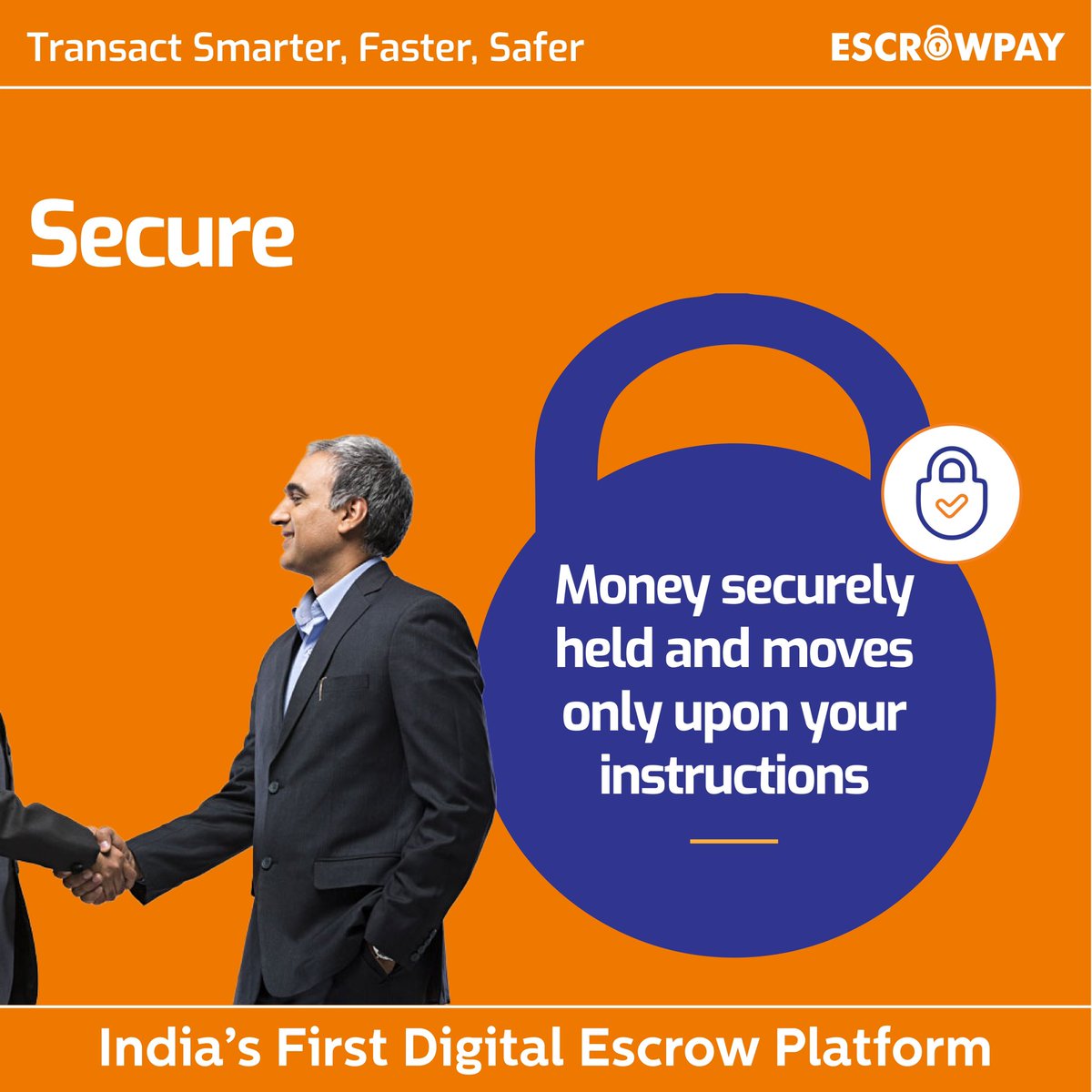 Trustmorehq's tweet photo. Doing Transactions with Escrowpay means #NoChintaNoDarr
Here are compelling reasons why businesses prefer "Digital Escrow Services from Escrowpay" for worry and anxiety-free payments.
#Payments #TransactionBanking #Banking #Collections #EscrowAccount #DigitalEscrow https://t.co/iXUVeMpuRG
