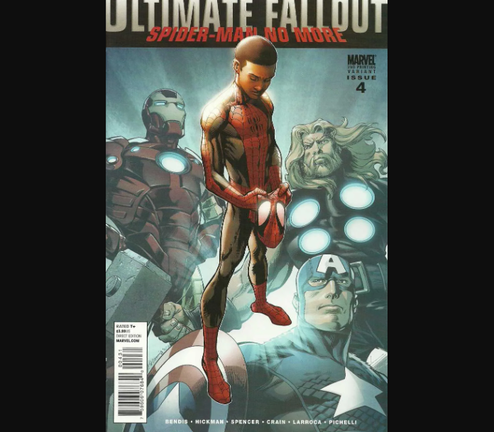 gocollect's tweet photo. Yes, that is #UltimateFallout #4 skidding all the way down to the 72nd position on the #HottestComics list.
Losing nearly 50 spots compared to 10 days ago is nothing to ignore, but it’s far from alarming; It’s simply a case of high prices swaying buyers to greener pastures. https://t.co/etQkWGGzL2