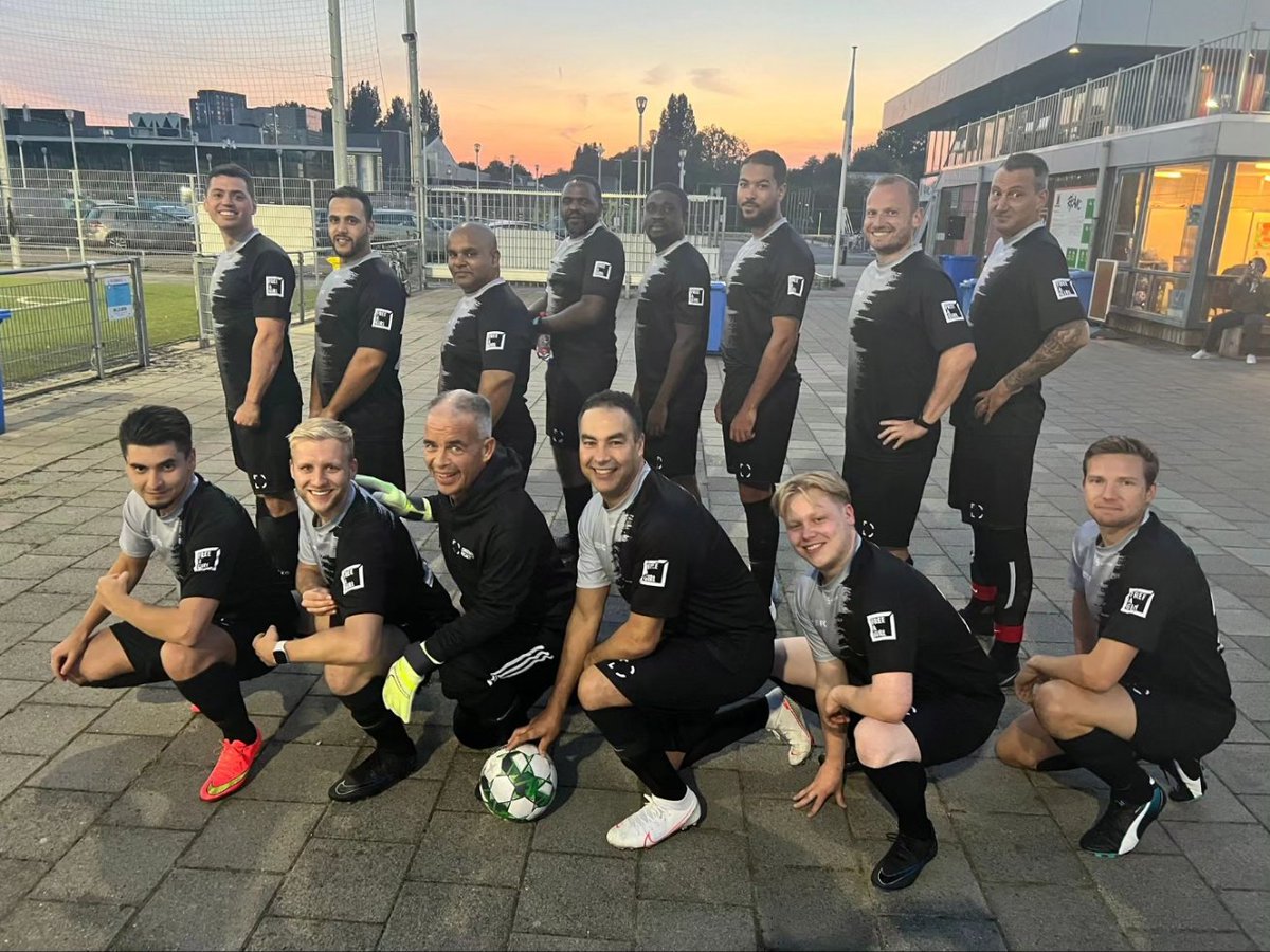 Our #DigitalFC team, proudly wearing <a href="/freeagirl/">Free a Girl</a> on their football jersey to raise awareness, had a great match yesterday. Go Digital!