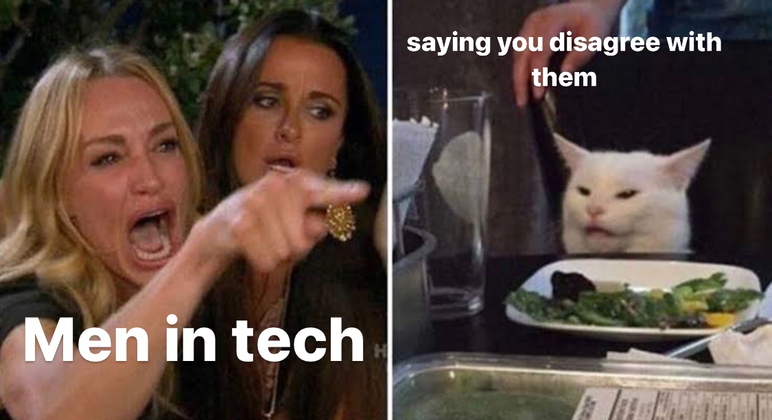 technicallytia's tweet photo. @sc_codeUM This meme I made after an interaction this week applies again 😂 https://t.co/OP6J3qydtf