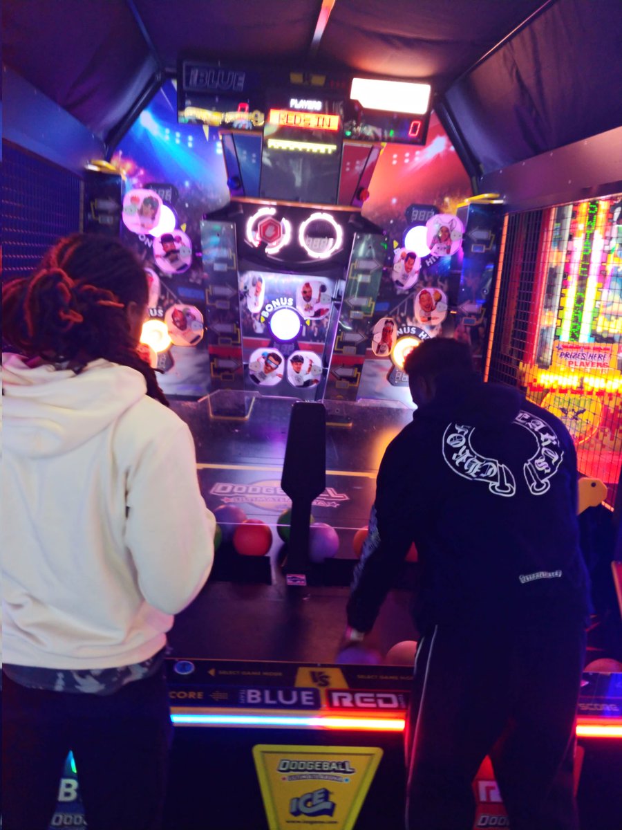 Our guys at Alley Cats bowling, laser tag, video games, putt putt golf and food. Special thanks to our Student life guy Tim Hughes for setting it up.